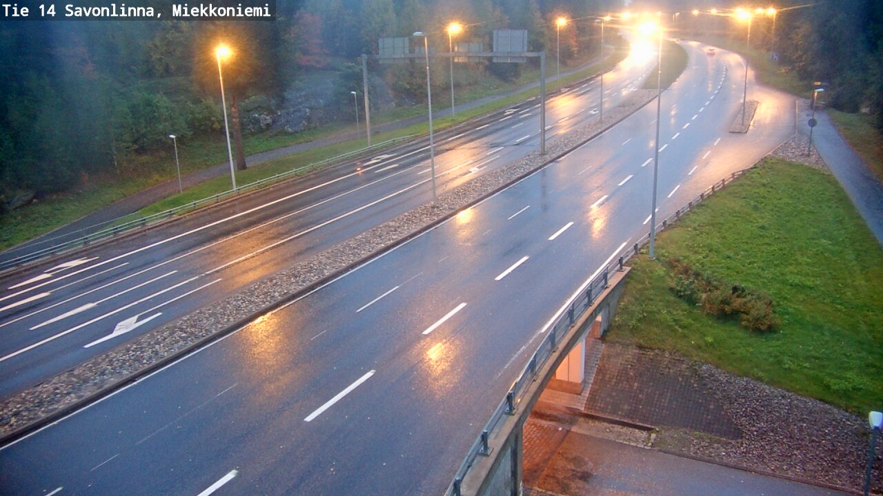 Weather Camera Image Road 14 Savonlinna, Miekkoniemi, Savonlinna, Etelä-Savo