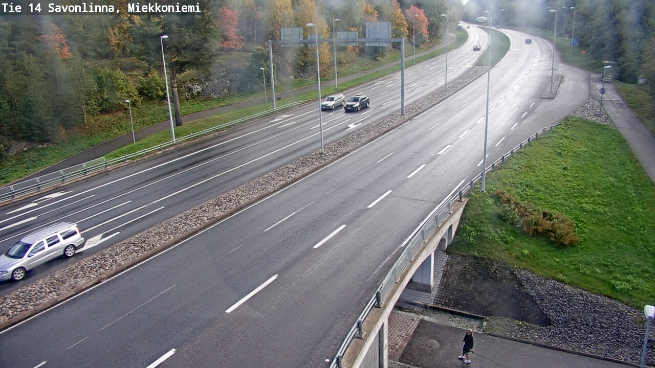 Weather Camera Image Road 14 Savonlinna, Miekkoniemi, Savonlinna, Etelä-Savo