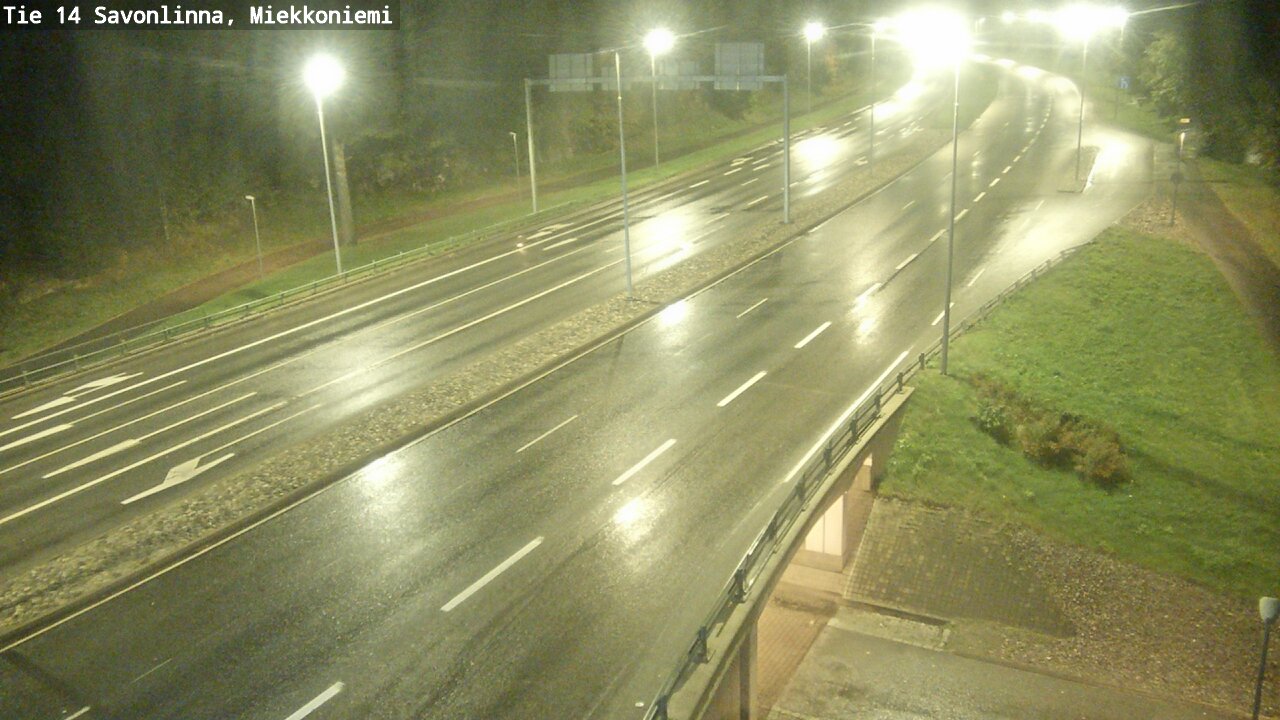 Weather Camera Image Road 14 Savonlinna, Miekkoniemi, Savonlinna, Etelä-Savo