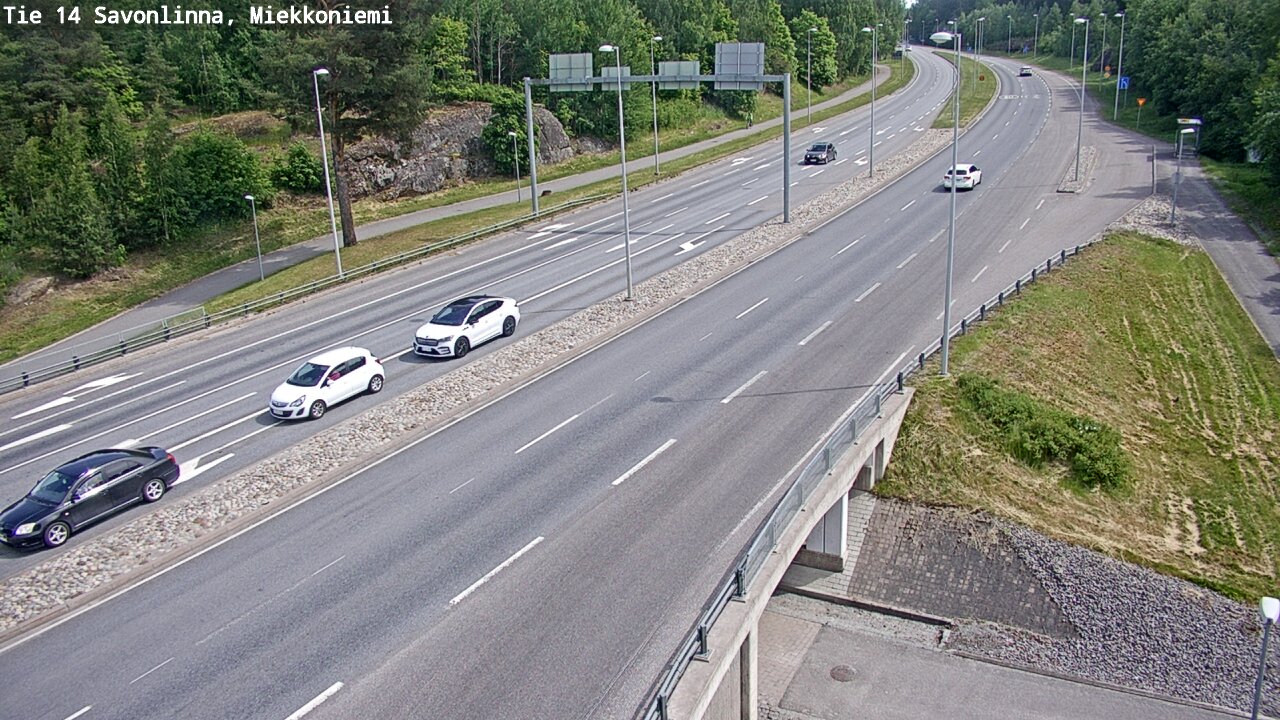 Kelikamerat Kuva Tie 14 Savonlinna, Miekkoniemi, Savonlinna, Etelä-Savo