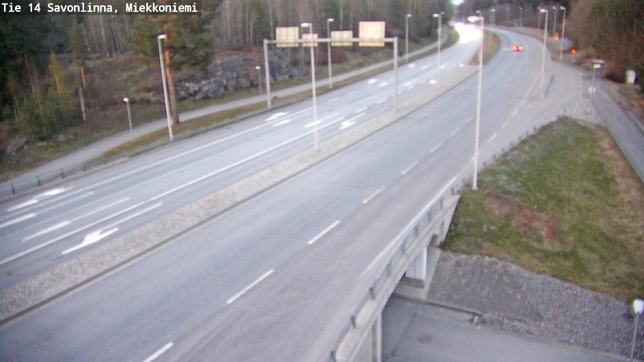 Kelikamerat Kuva Tie 14 Savonlinna, Miekkoniemi, Savonlinna, Etelä-Savo