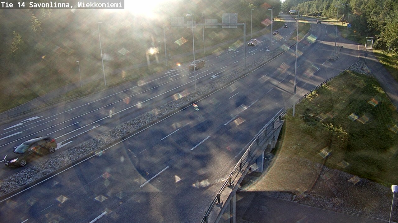 Kelikamerat Kuva Tie 14 Savonlinna, Miekkoniemi, Savonlinna, Etelä-Savo