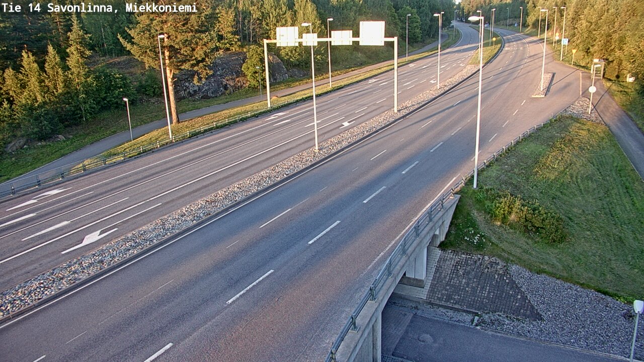 Kelikamerat Kuva Tie 14 Savonlinna, Miekkoniemi, Savonlinna, Etelä-Savo