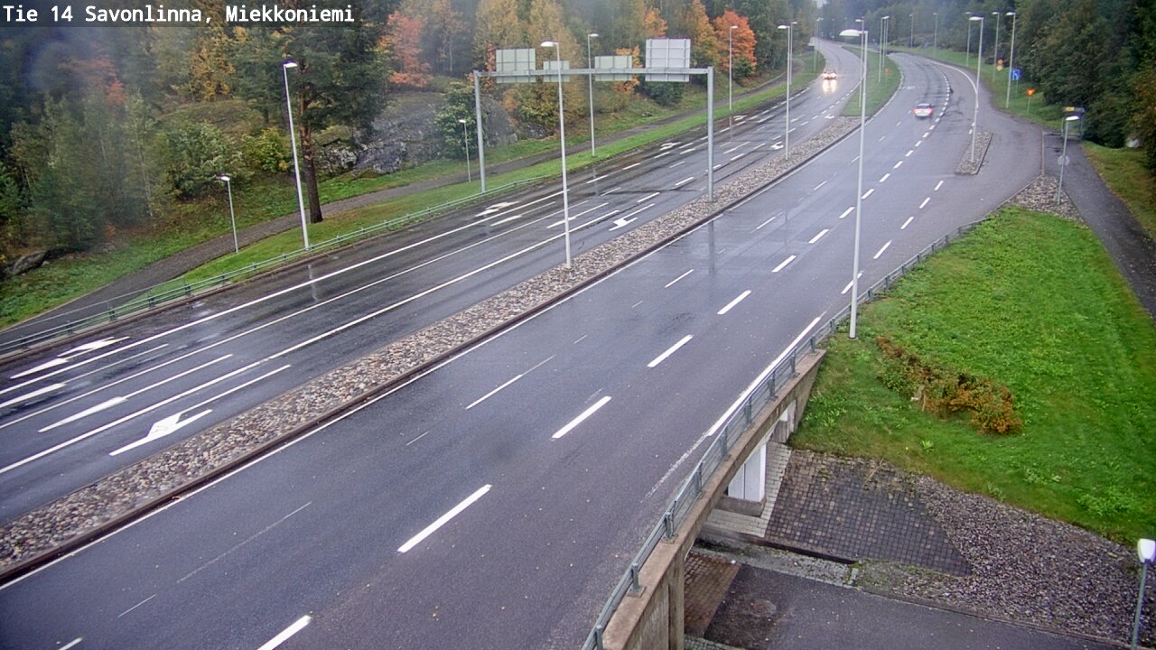 Weather Camera Image Road 14 Savonlinna, Miekkoniemi, Savonlinna, Etelä-Savo