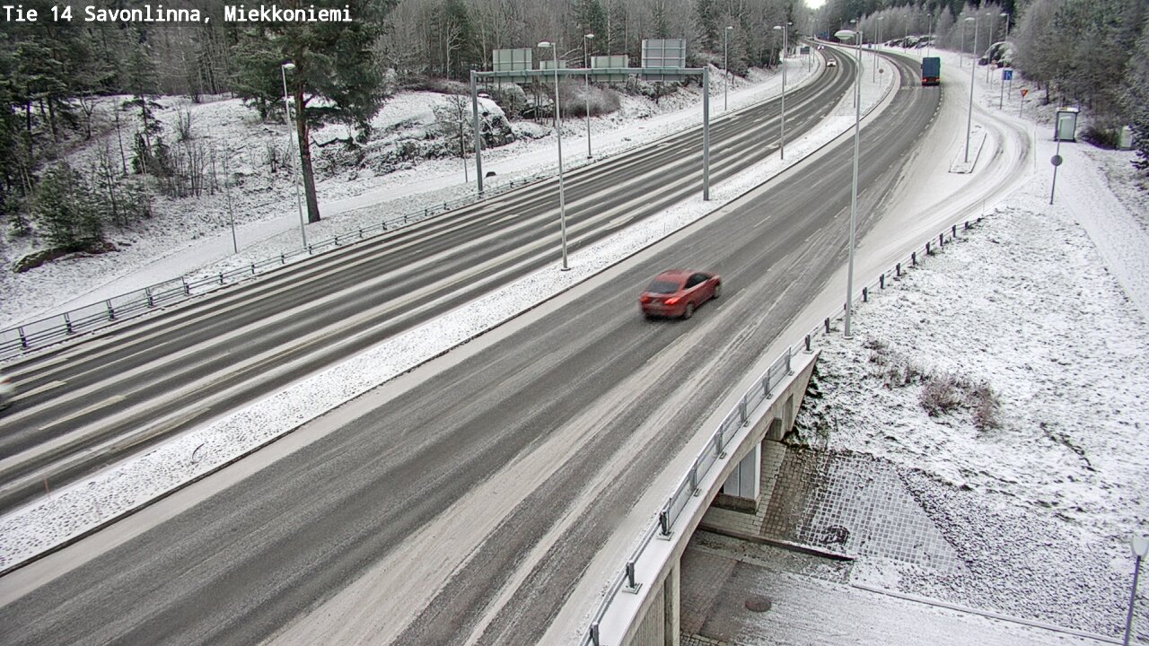 Kelikamerat Kuva Tie 14 Savonlinna, Miekkoniemi, Savonlinna, Etelä-Savo