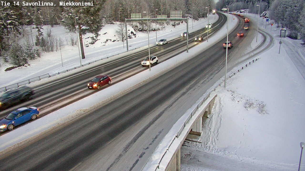 Kelikamerat Kuva Tie 14 Savonlinna, Miekkoniemi, Savonlinna, Etelä-Savo