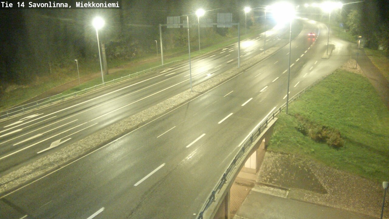 Weather Camera Image Road 14 Savonlinna, Miekkoniemi, Savonlinna, Etelä-Savo