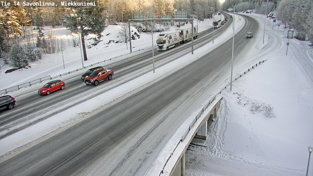 Kelikamerat Kuva Tie 14 Savonlinna, Miekkoniemi, Savonlinna, Etelä-Savo