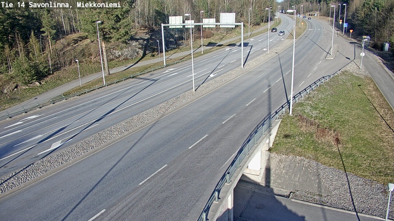 Kelikamerat Kuva Tie 14 Savonlinna, Miekkoniemi, Savonlinna, Etelä-Savo