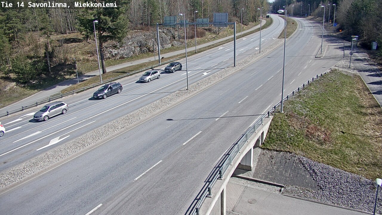 Kelikamerat Kuva Tie 14 Savonlinna, Miekkoniemi, Savonlinna, Etelä-Savo