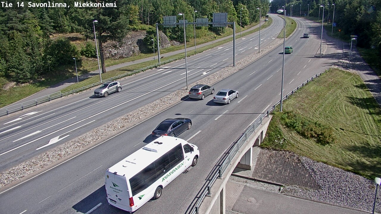 Kelikamerat Kuva Tie 14 Savonlinna, Miekkoniemi, Savonlinna, Etelä-Savo