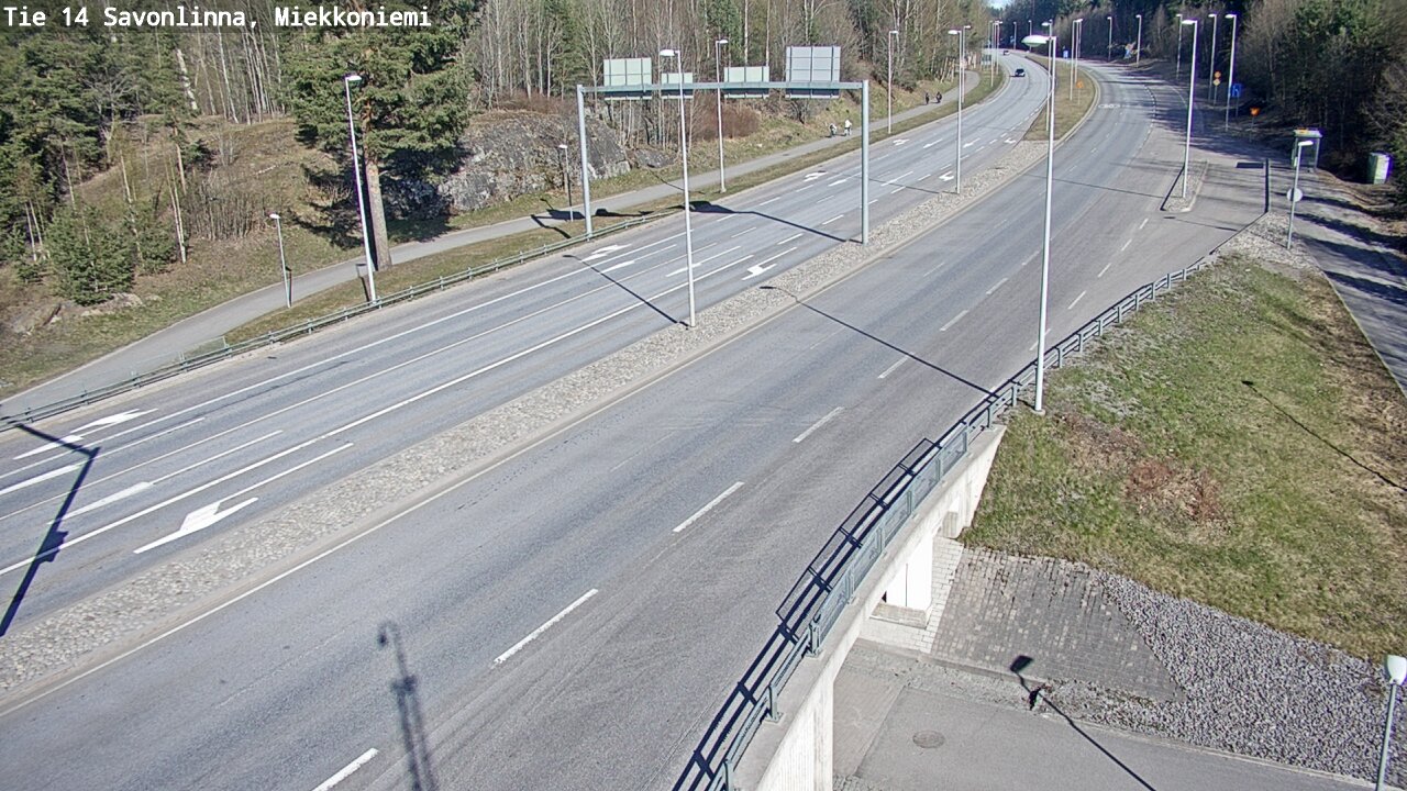 Kelikamerat Kuva Tie 14 Savonlinna, Miekkoniemi, Savonlinna, Etelä-Savo
