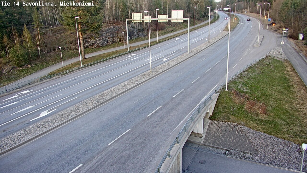 Kelikamerat Kuva Tie 14 Savonlinna, Miekkoniemi, Savonlinna, Etelä-Savo