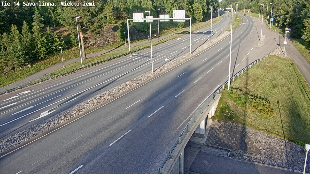 Kelikamerat Kuva Tie 14 Savonlinna, Miekkoniemi, Savonlinna, Etelä-Savo