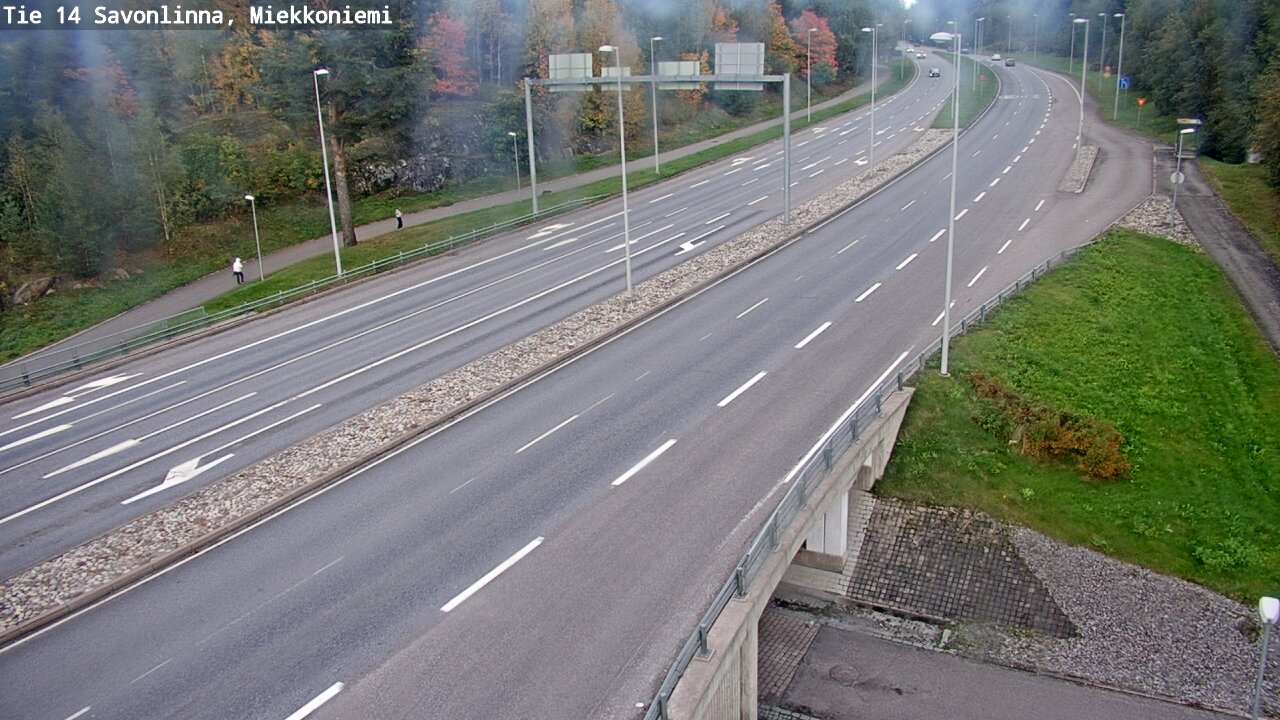 Weather Camera Image Road 14 Savonlinna, Miekkoniemi, Savonlinna, Etelä-Savo