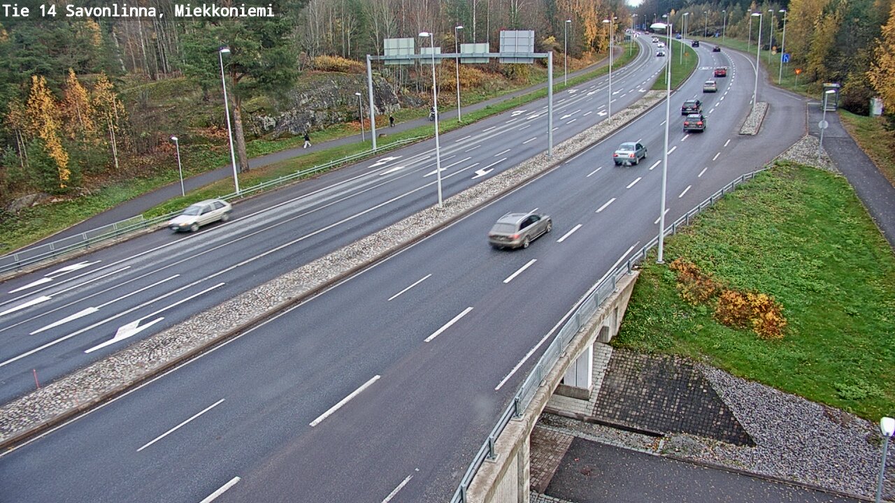 Kelikamerat Kuva Tie 14 Savonlinna, Miekkoniemi, Savonlinna, Etelä-Savo