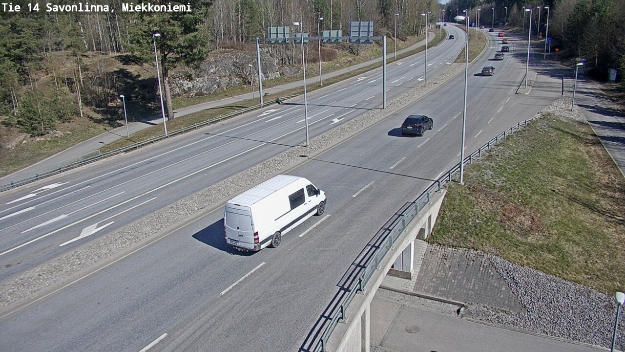 Kelikamerat Kuva Tie 14 Savonlinna, Miekkoniemi, Savonlinna, Etelä-Savo