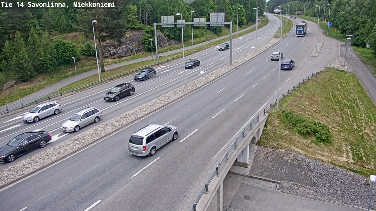 Kelikamerat Kuva Tie 14 Savonlinna, Miekkoniemi, Savonlinna, Etelä-Savo