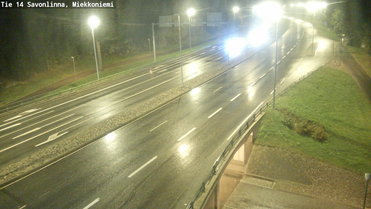 Weather Camera Image Road 14 Savonlinna, Miekkoniemi, Savonlinna, Etelä-Savo