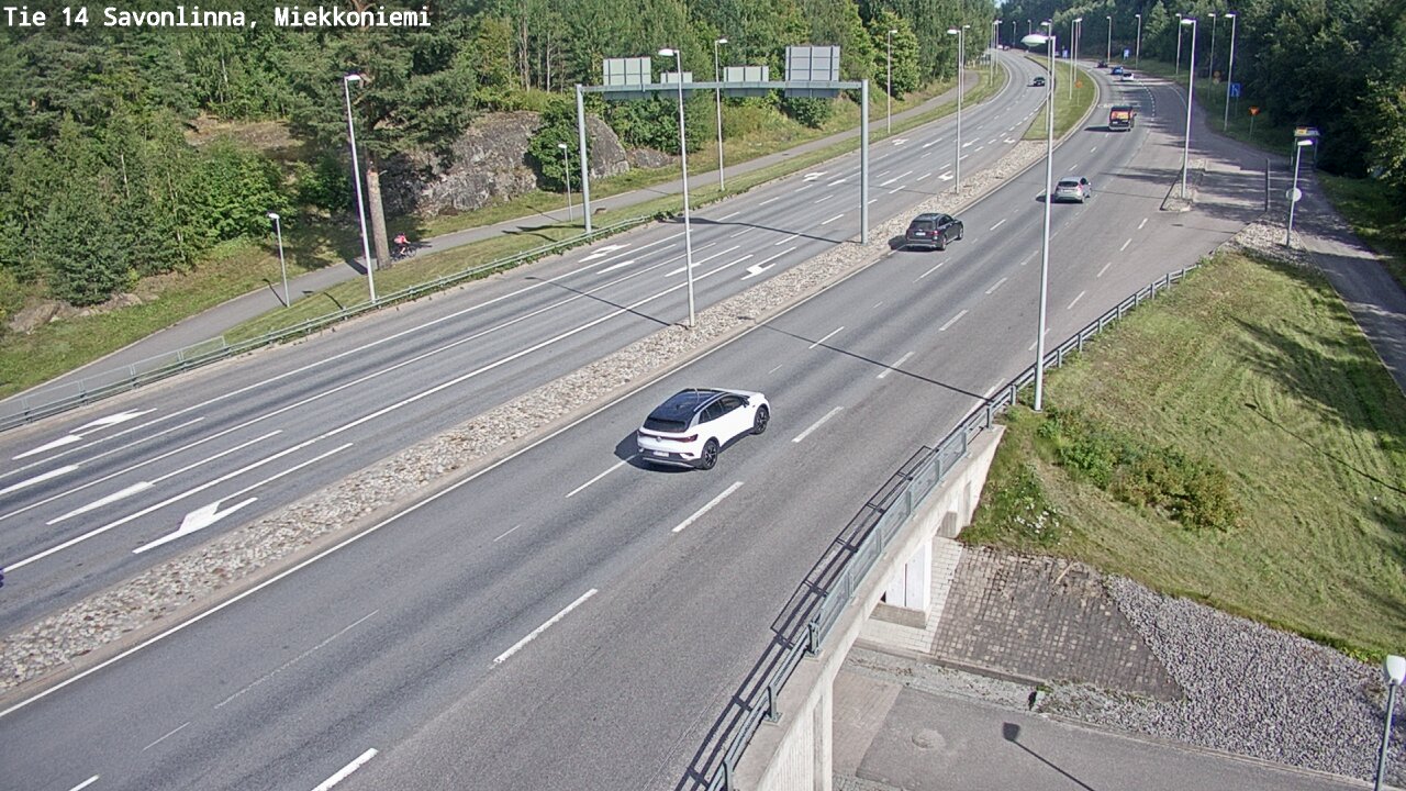 Kelikamerat Kuva Tie 14 Savonlinna, Miekkoniemi, Savonlinna, Etelä-Savo