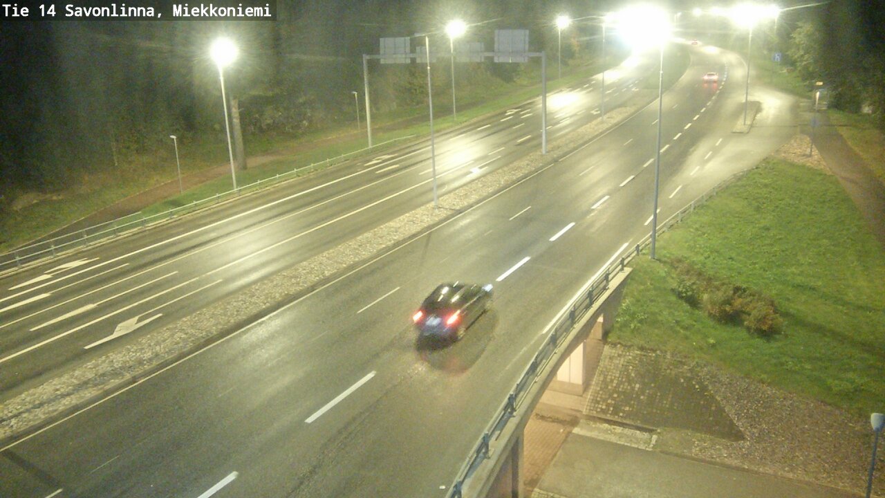 Weather Camera Image Road 14 Savonlinna, Miekkoniemi, Savonlinna, Etelä-Savo