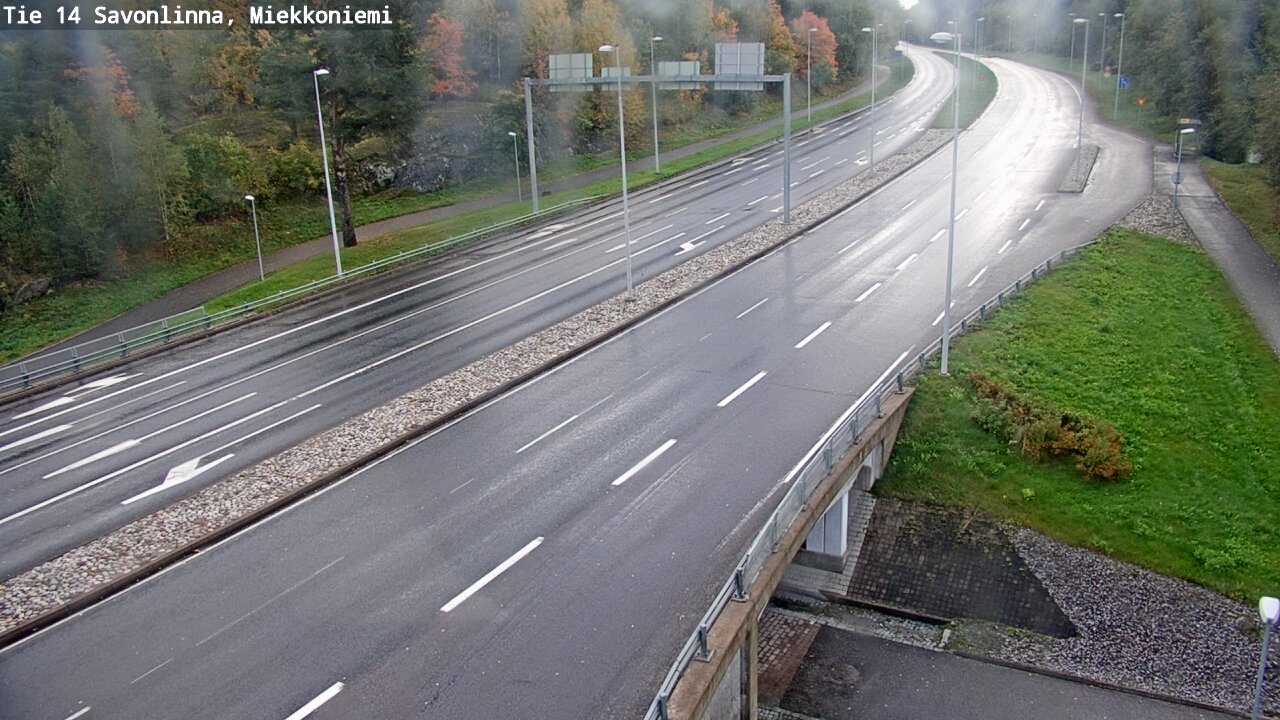 Weather Camera Image Road 14 Savonlinna, Miekkoniemi, Savonlinna, Etelä-Savo