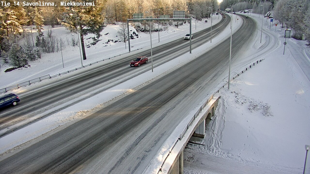 Kelikamerat Kuva Tie 14 Savonlinna, Miekkoniemi, Savonlinna, Etelä-Savo