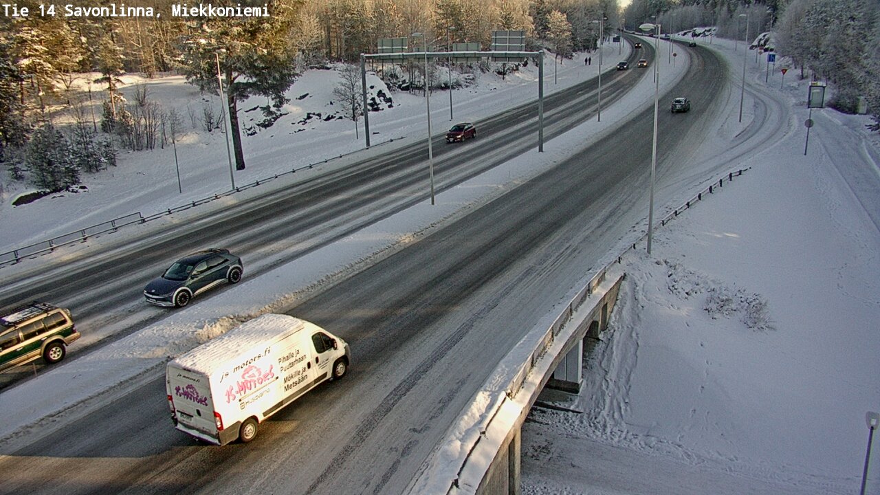 Kelikamerat Kuva Tie 14 Savonlinna, Miekkoniemi, Savonlinna, Etelä-Savo