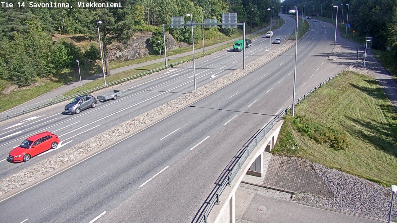 Kelikamerat Kuva Tie 14 Savonlinna, Miekkoniemi, Savonlinna, Etelä-Savo