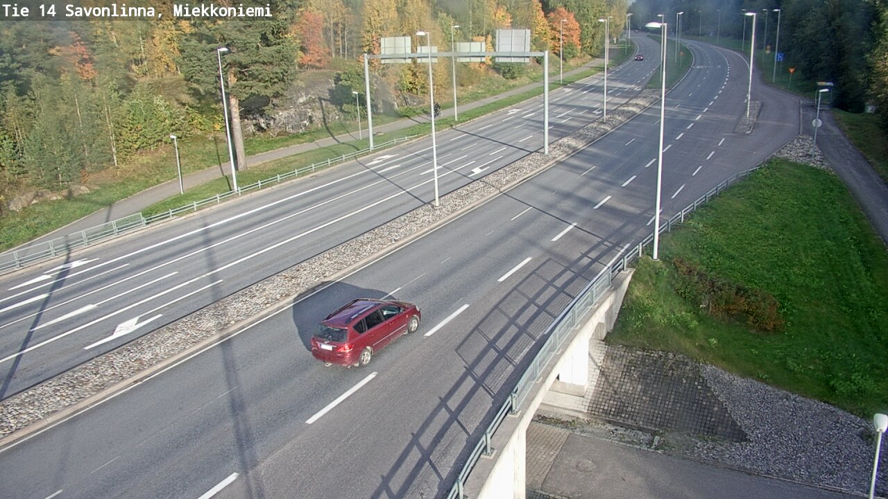 Kelikamerat Kuva Tie 14 Savonlinna, Miekkoniemi, Savonlinna, Etelä-Savo