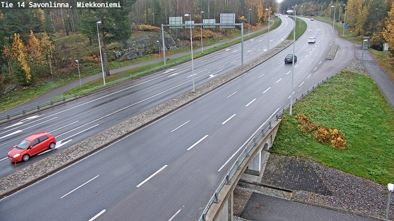 Kelikamerat Kuva Tie 14 Savonlinna, Miekkoniemi, Savonlinna, Etelä-Savo