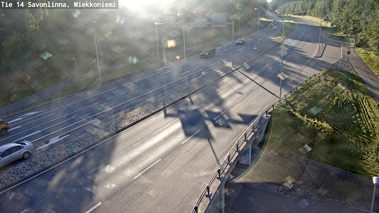 Kelikamerat Kuva Tie 14 Savonlinna, Miekkoniemi, Savonlinna, Etelä-Savo