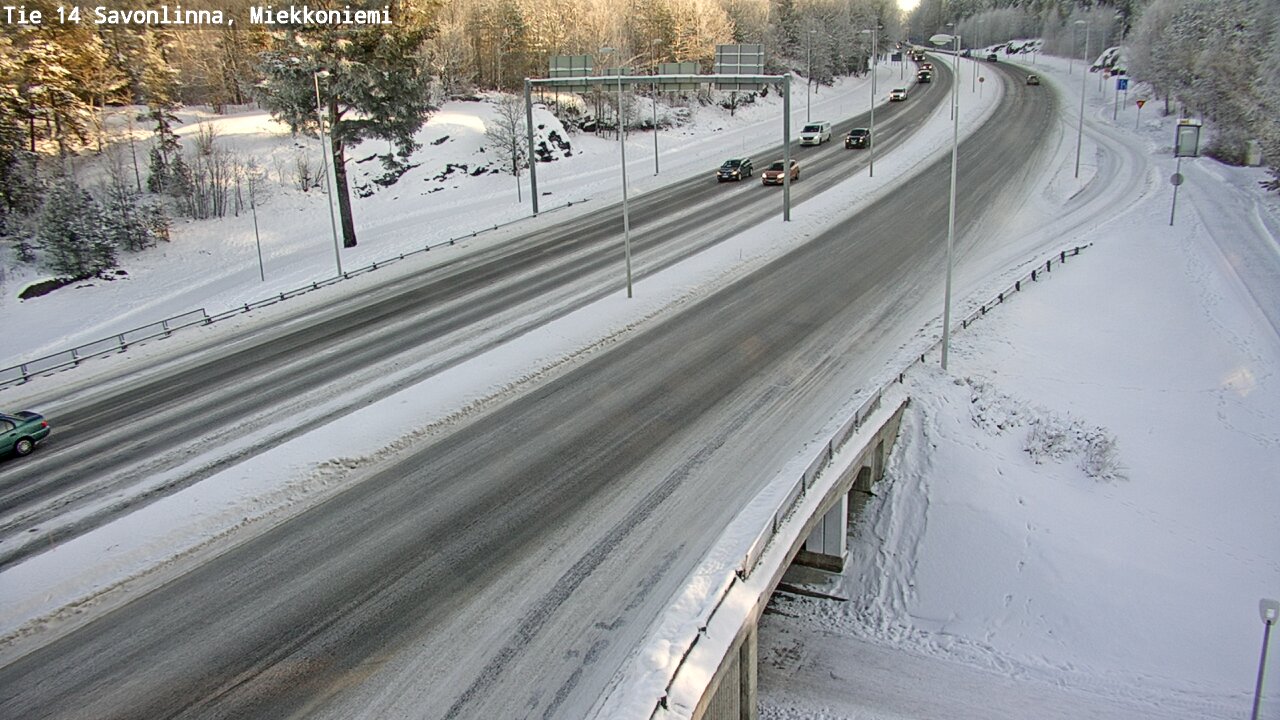 Kelikamerat Kuva Tie 14 Savonlinna, Miekkoniemi, Savonlinna, Etelä-Savo