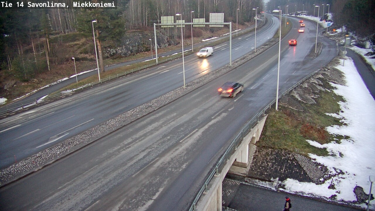 Weather Camera Image Road 14 Savonlinna, Miekkoniemi, Savonlinna, Etelä-Savo