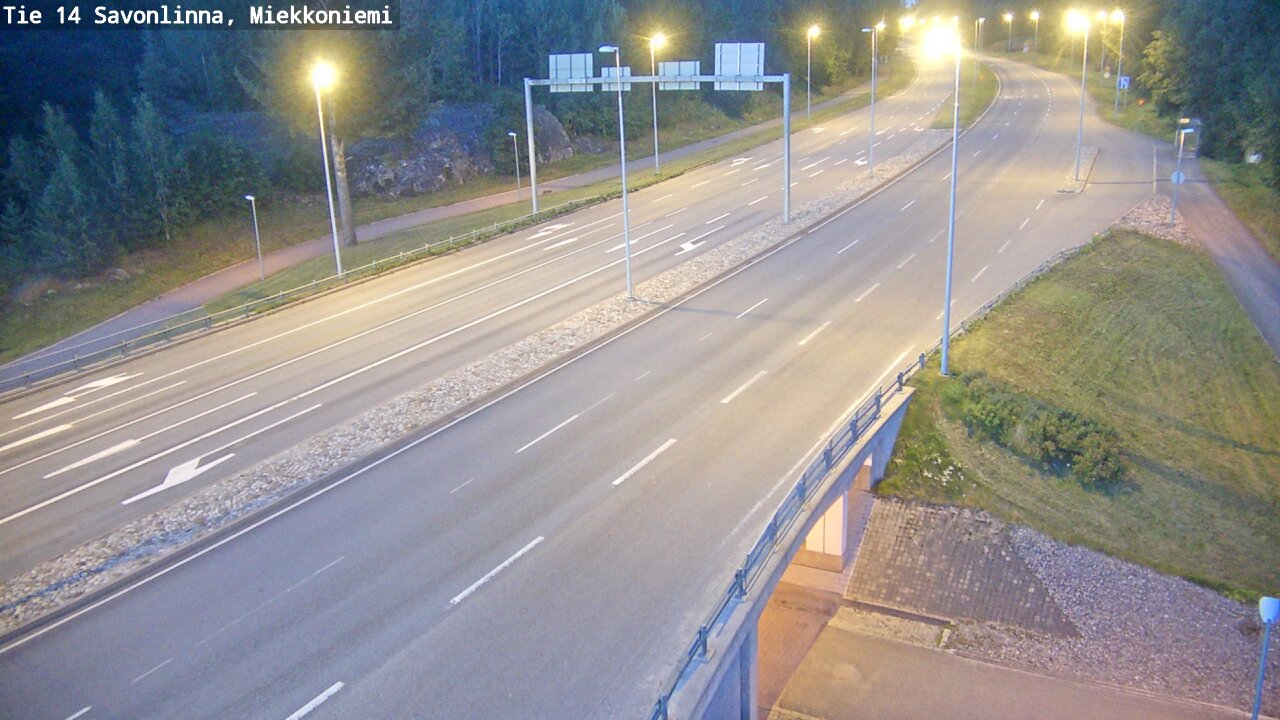 Kelikamerat Kuva Tie 14 Savonlinna, Miekkoniemi, Savonlinna, Etelä-Savo