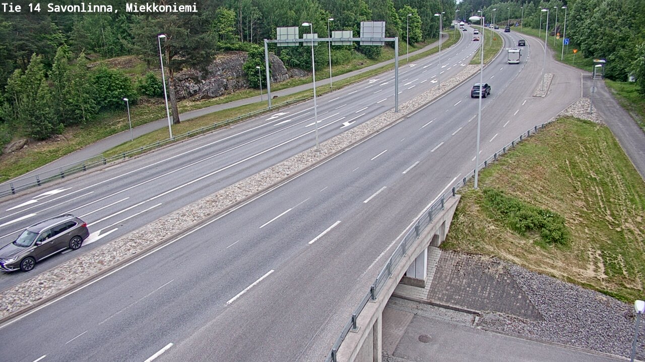 Kelikamerat Kuva Tie 14 Savonlinna, Miekkoniemi, Savonlinna, Etelä-Savo