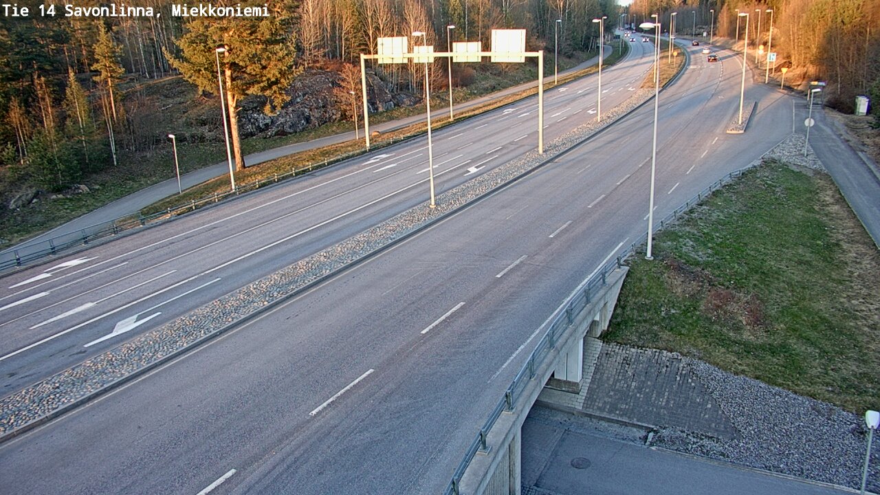 Kelikamerat Kuva Tie 14 Savonlinna, Miekkoniemi, Savonlinna, Etelä-Savo