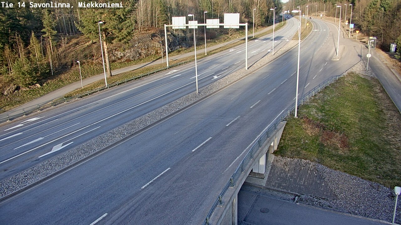 Kelikamerat Kuva Tie 14 Savonlinna, Miekkoniemi, Savonlinna, Etelä-Savo