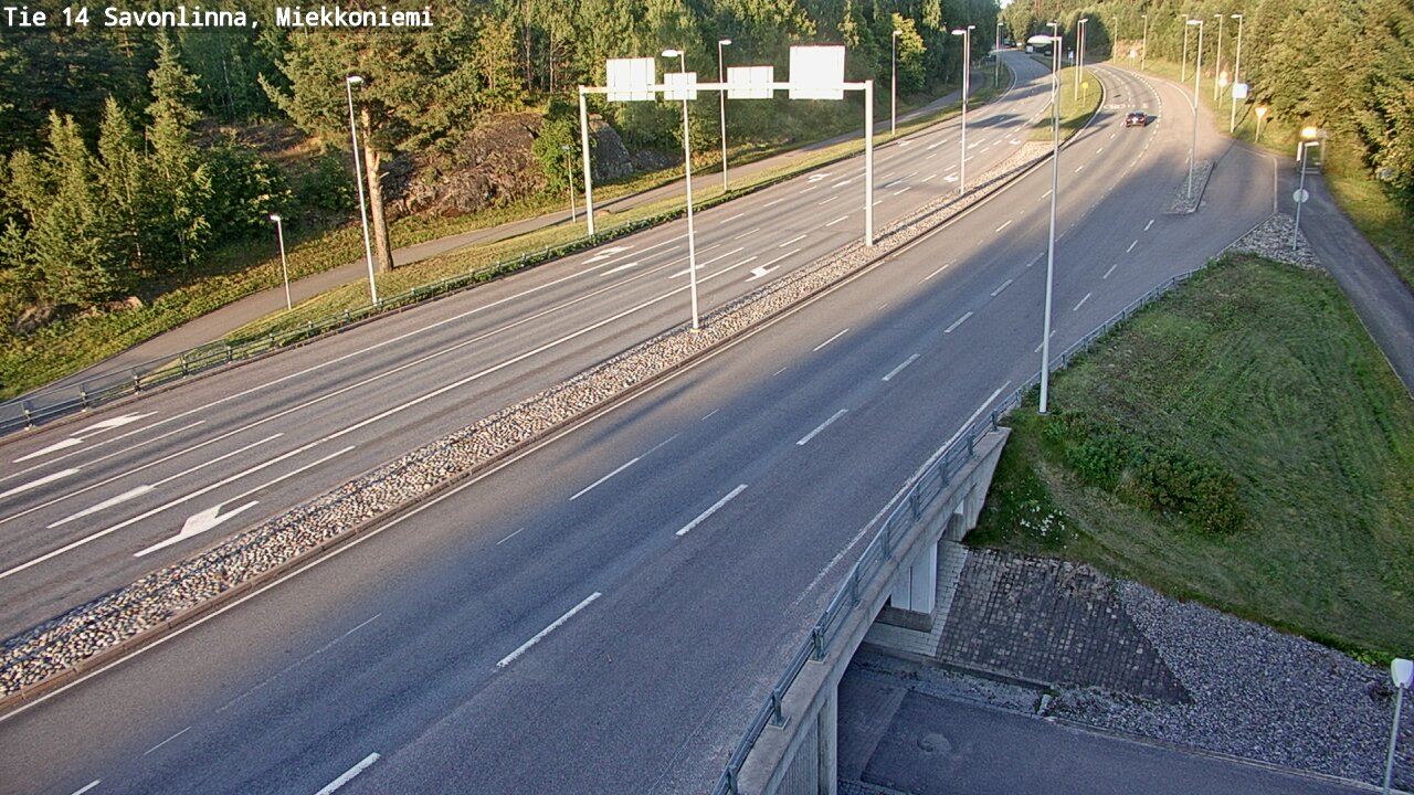 Kelikamerat Kuva Tie 14 Savonlinna, Miekkoniemi, Savonlinna, Etelä-Savo