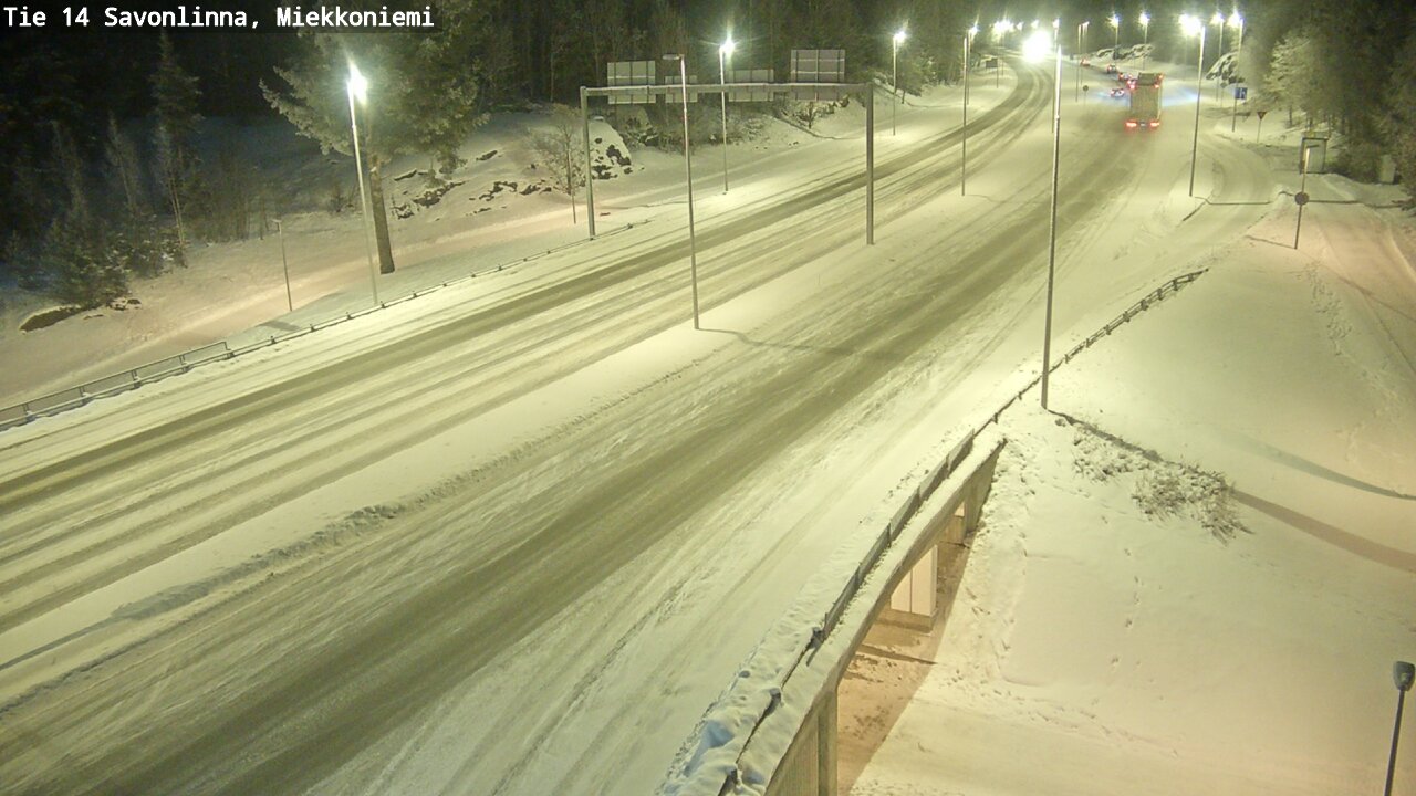 Kelikamerat Kuva Tie 14 Savonlinna, Miekkoniemi, Savonlinna, Etelä-Savo