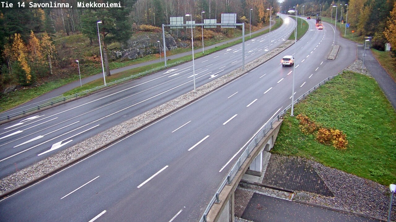 Kelikamerat Kuva Tie 14 Savonlinna, Miekkoniemi, Savonlinna, Etelä-Savo