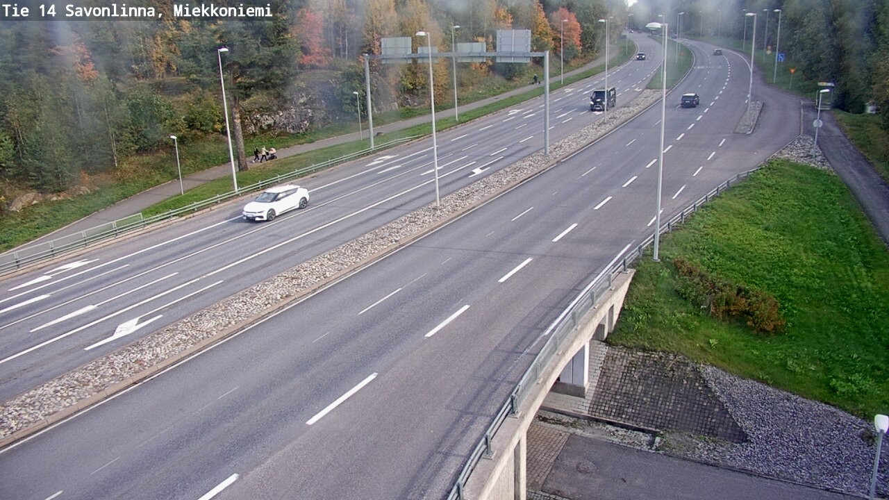 Weather Camera Image Road 14 Savonlinna, Miekkoniemi, Savonlinna, Etelä-Savo