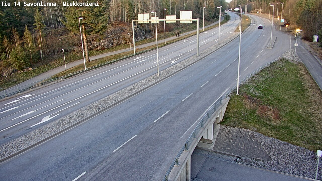 Kelikamerat Kuva Tie 14 Savonlinna, Miekkoniemi, Savonlinna, Etelä-Savo