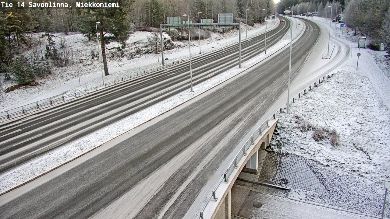 Kelikamerat Kuva Tie 14 Savonlinna, Miekkoniemi, Savonlinna, Etelä-Savo