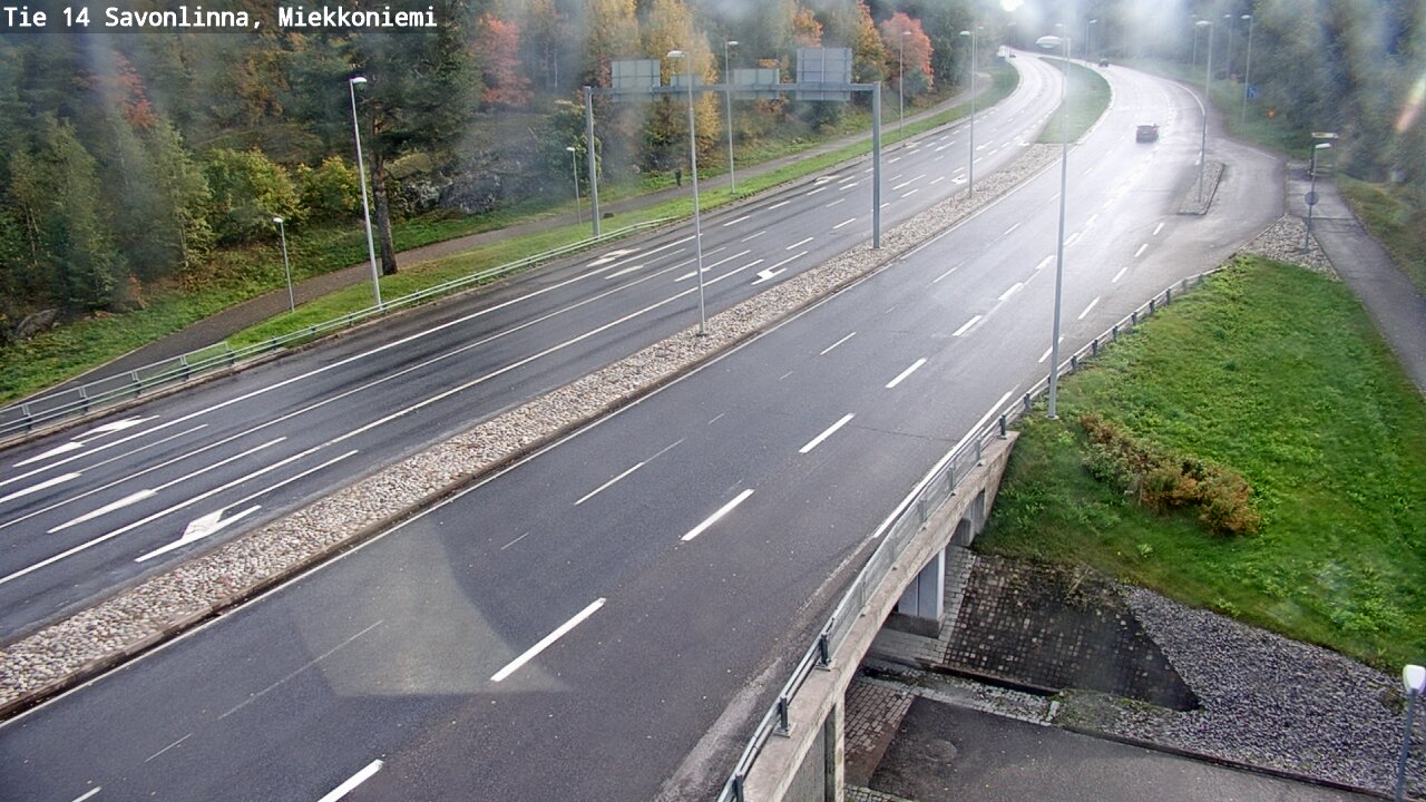 Weather Camera Image Road 14 Savonlinna, Miekkoniemi, Savonlinna, Etelä-Savo