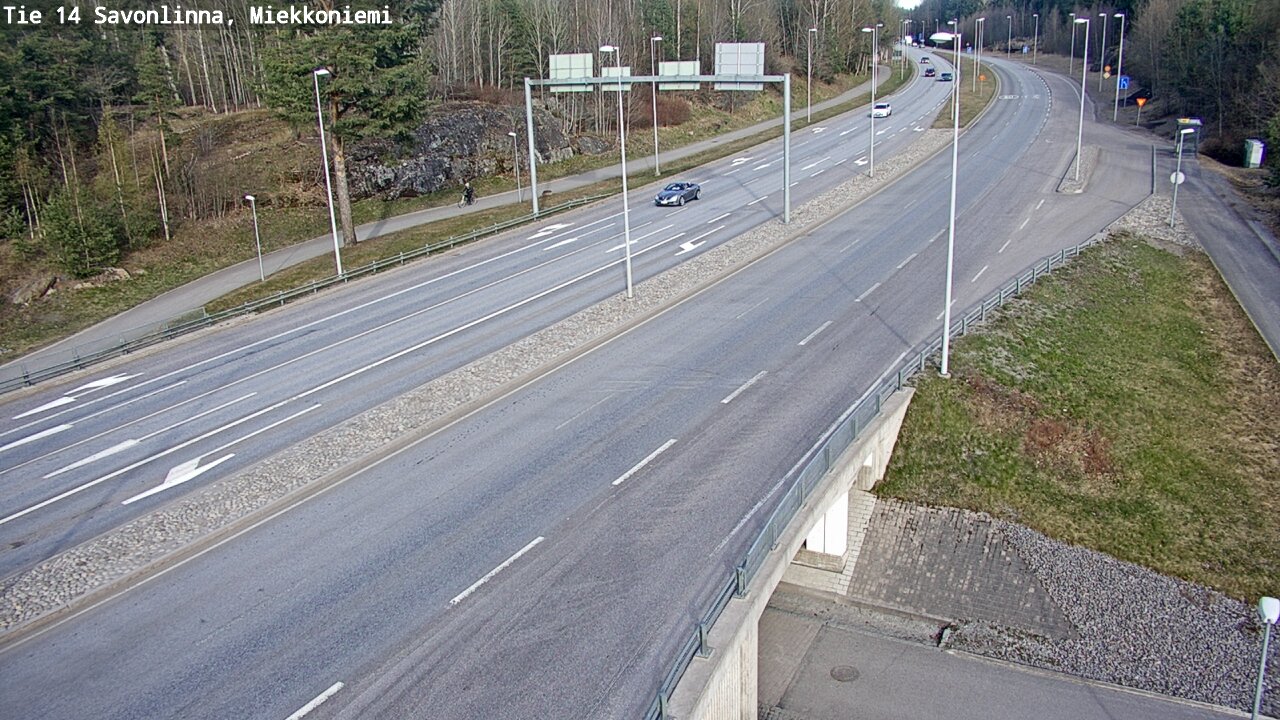 Kelikamerat Kuva Tie 14 Savonlinna, Miekkoniemi, Savonlinna, Etelä-Savo