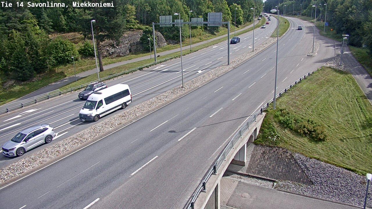Kelikamerat Kuva Tie 14 Savonlinna, Miekkoniemi, Savonlinna, Etelä-Savo