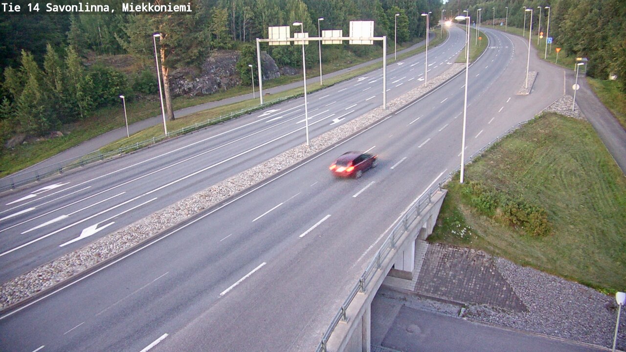 Kelikamerat Kuva Tie 14 Savonlinna, Miekkoniemi, Savonlinna, Etelä-Savo