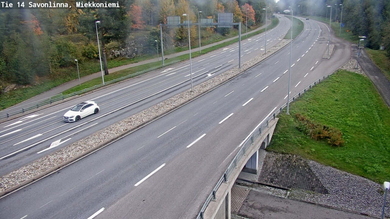 Weather Camera Image Road 14 Savonlinna, Miekkoniemi, Savonlinna, Etelä-Savo