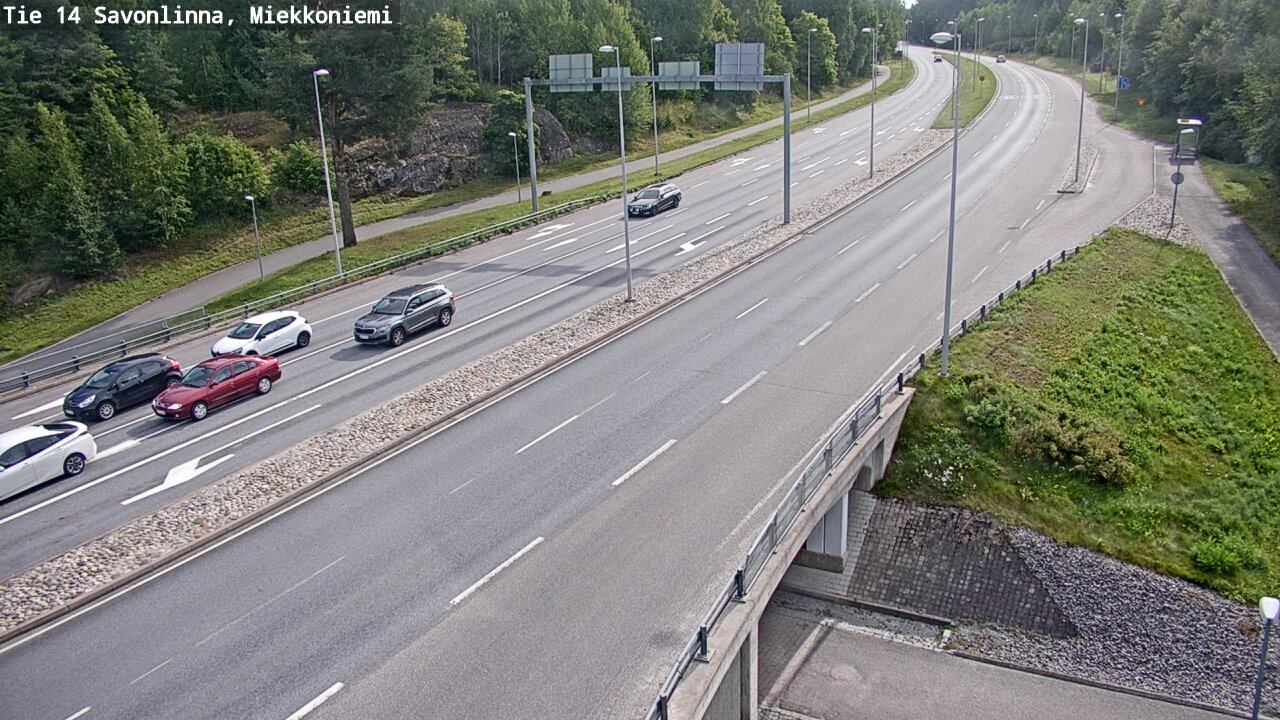 Kelikamerat Kuva Tie 14 Savonlinna, Miekkoniemi, Savonlinna, Etelä-Savo